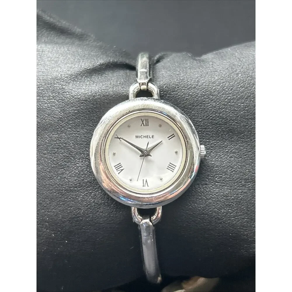 Michele Silver Tone Women’s Quartz Watch